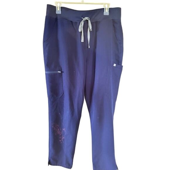 FIGS Technical Collection Women's Scrub Pants – Size XL – Navy Blue - Picture 1 of 9